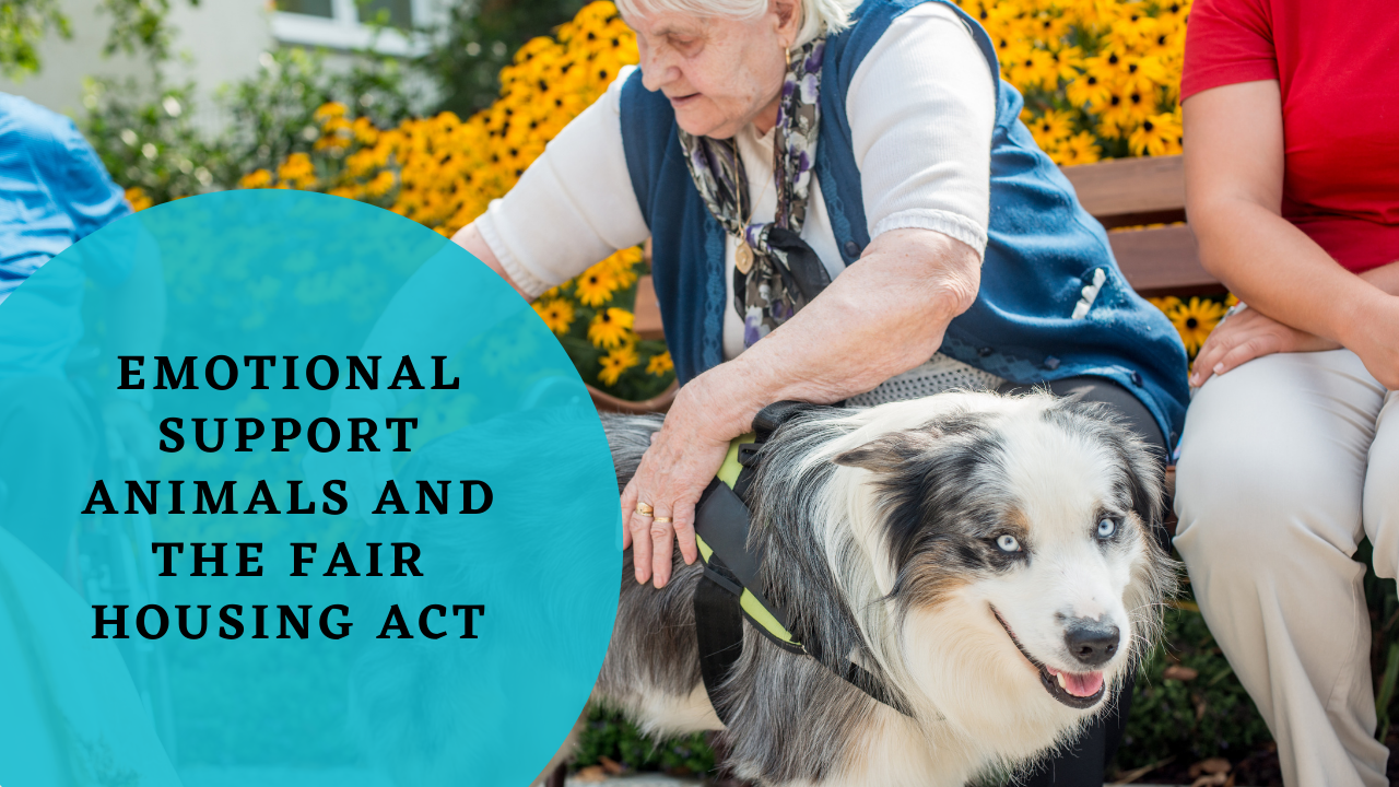 Emotional Support Animals and the Fair Housing Act