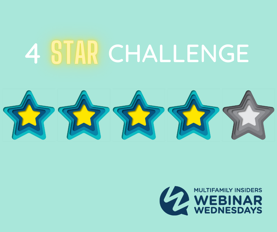 Putting our money where our mouth is – The 4 Star Challenge ⭐⭐⭐⭐