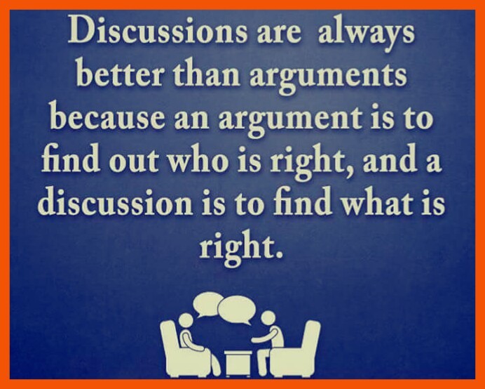 Arguments VS Discussions - Know The Difference