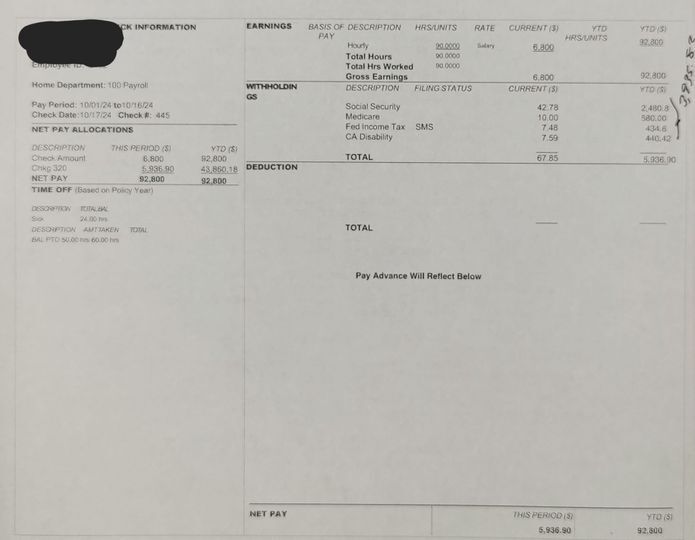 On today's episode of "I have a house for rent..."We have a lady that makes well over a "$100k a year, has horrible credit and drives a 10-year-old car.  If these people would double check their math their "Pay-Stubs" would look a little bit better...