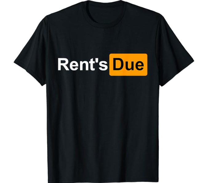 Amazon Has Rent Due Shirts for $19.98