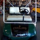 Some of the reconditioned golf carts for Multi-Family Properties