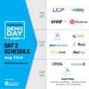 Here's the rest of the line up! Check out the Day 2 Schedule for Multifamily Demo Day.