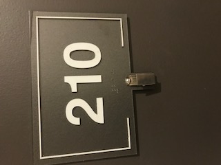 quality door clips for posting notices - Apartment Ideas